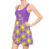 Rapunzel Women's Tank Dress Mini Sleeveless Dress