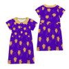 Wish Star Girl Dresses Short Sleeve Lapel Dress Summer Dresses
