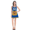 Anna Running Dress Frozen Womens Tank Dress Mini Sleeveless Dress