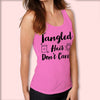 Tangled Rapunzel Princess Women's Racerback Tank Top