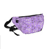 Figgy Fanny Large Waist Bag Waterproof Sling Bag Hand Drawn Artwork