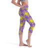 Rapunzel Custom Women's High Waisted Capri Yoga leggings