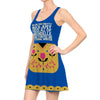 Anna Running Dress Frozen Womens Tank Dress Mini Sleeveless Dress
