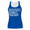 Anna Arendelle Running Tank Women's Racerback Tank Top