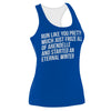 Anna Arendelle Running Tank Women's Racerback Tank Top