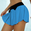 Little Mermaid Running Skort with shorts - Kiss the Girl Outfit - Custom Mini Skirt Elastic Waist Skirt Sports Skirt