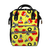 Lightning Cars Parkhopping Bag - Best Park Bag - Comfortable XL Bookbag -Mommy Bag w Waterproof Pouch - Disneybounding Diaper Bag